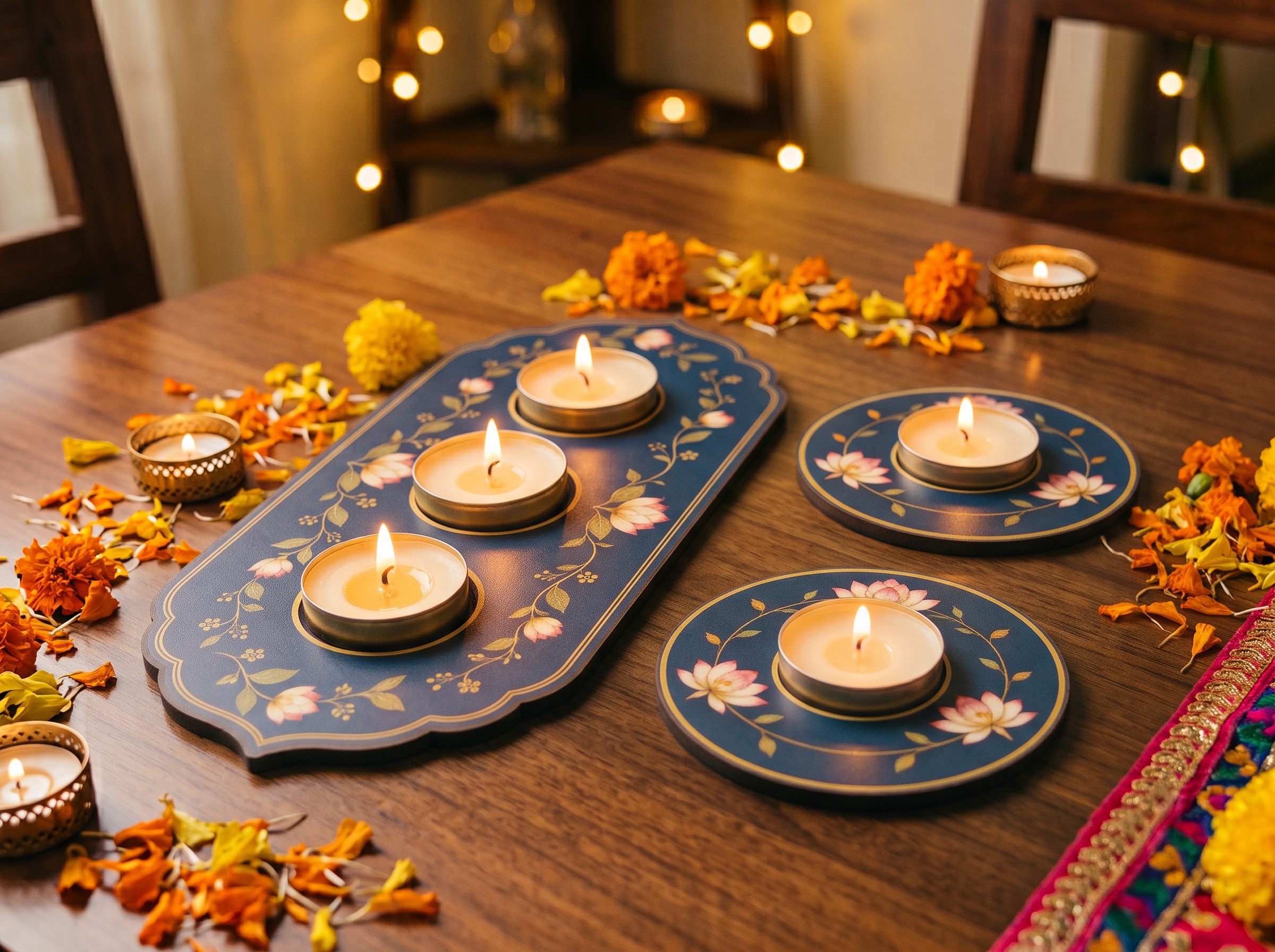 Madhuban – Festive Tealight Set