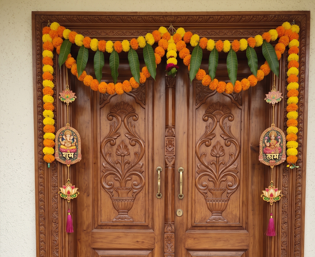 SHUBH LABH – Festive Door Latkan Pair